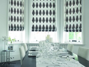 Dramatic Black Blinds - Galaxy Blinds