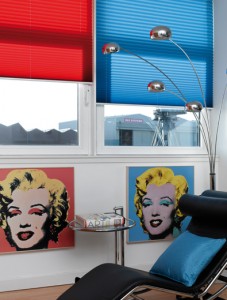 Uni Pleated Blinds - Galaxy Blinds