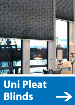 Uni Pleated Blinds - Galaxy Blinds