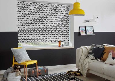 Roller Sketch Noir - Galaxy Blinds