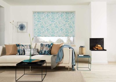 2019 Roller blossom Jade - Galaxy Blinds