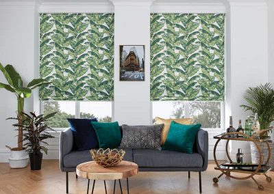 2019 Roman Palm Leaf - Galaxy Blinds