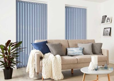 2019 Vertical Topaz Denim - Galaxy Blinds