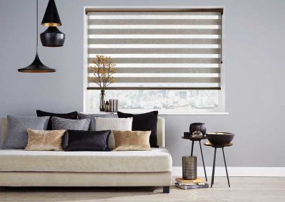 Vision Bronze Cass Venice Silver - Galaxy Blinds