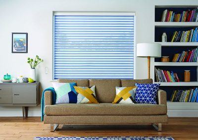 Visage Pimlico Denim Motorised - Galaxy Blinds